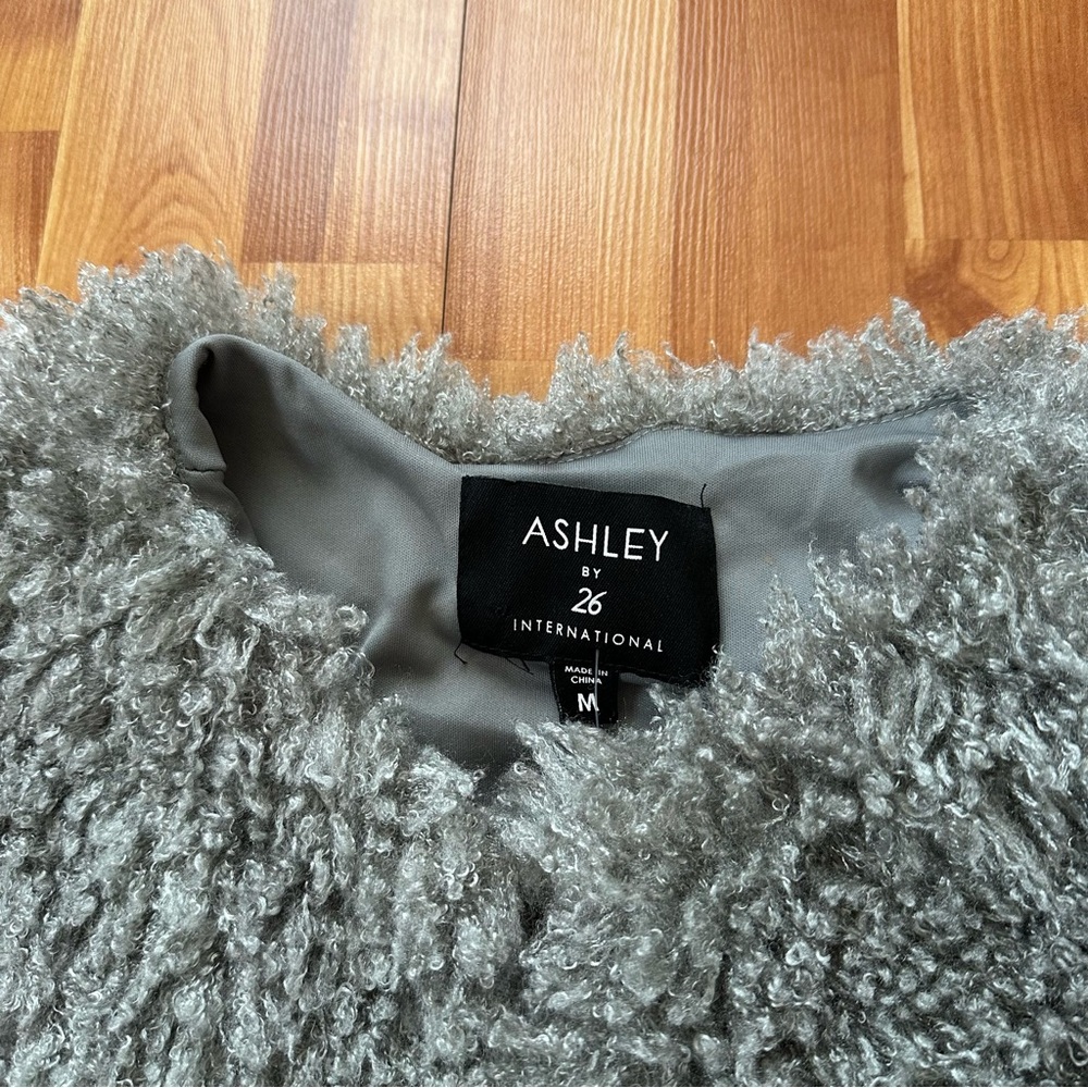 Shaggy Gray Jacket - image 2